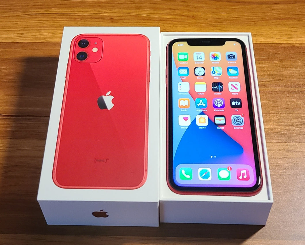 iPhone 11 64gb Product Red